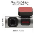OKA Dash Cam Car Recorder 1080 HD Night Vision Infrared Sensor / Model BGV200 - Image 5