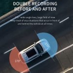 OKA Dash Cam Car Recorder 1080 HD Night Vision Infrared Sensor / Model BGV200 - Image 6