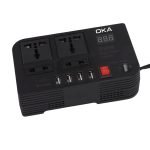 Power adapter from 12 volts to 220 volts, capacity 300 watts, works through the car lighter / Model E8982 - Image 5