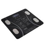 Digital scale to measure weight and body fat percentage with an LED screen