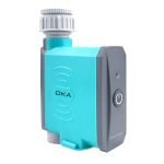 Water irrigation regulator equipped with an automatic control unit via mobile phone to control irrigation of land and agricultural gardens / Model TRT10