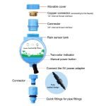Water irrigation regulator equipped with an automatic control unit via mobile phone to control irrigation of land and agricultural gardens / Model TRT30 - Image 2