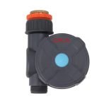 Water irrigation regulator equipped with an automatic control unit via mobile phone to control irrigation of land and agricultural gardens / Model TRT40