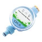 Water irrigation regulator equipped with an automatic control unit via mobile phone to control irrigation of land and agricultural gardens / Model TRT30