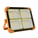 Rechargeable emergency flashlight - charged via USB or the sun / Model BBB30