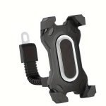 Mobile Holder for Motorcycles 360 degree high quality For All mobile / Silver Color - Model SH-3103