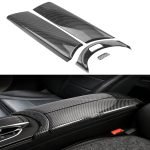 Car armrest cover (centre console) compatible with C & GLC Class / Carbon color