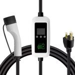 ⁦شاحن سيارة كهربائي محمول لجميع السيارات التي تشحن بالكهرباء  3.5 كيلو واط - 16 امبير 250 فولت - 10 متر  / موديل D16A⁩ - الصورة ⁦2⁩