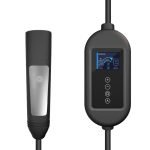 ⁦شاحن سيارة كهربائي محمول متوافق مع سيارات Tesla التي تشحن بالكهرباء  3.5 كيلو واط - 16 امبير 250 فولت  / موديل D16A1⁩ - الصورة ⁦3⁩