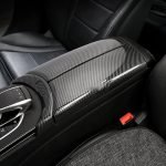 Car armrest cover (centre console) compatible with C & GLC Class / Carbon color - Image 2