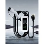 ⁦شاحن سيارة كهربائي محمول لجميع السيارات التي تشحن بالكهرباء  3.5 كيلو واط - 16 امبير 250 فولت - 10 متر  / موديل D16A⁩ - الصورة ⁦5⁩