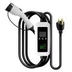 Portable electric car charger for all types of cars that charge with electricity, 3.5 kW - 16 A 250 V - 5M / Model D16A