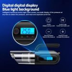 ⁦مكنسة كهربائية متعددة الوظائف للسيارة  - 4 في 1  12V - 2000mAh - 10000Pa - 120W/ موديل A3 - لون اسود⁩ - الصورة ⁦4⁩