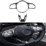 Steering wheel Frame For Mercedes C W205 2019-2020 / Carbon Color