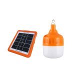 Rechargeable emergency flashlight - Charged by solar panel 50 Watt / Model ERT10