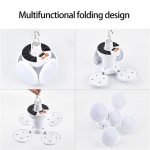 Rechargeable emergency flashlight - charged via USB 50 watts with a solar cell / Model XCZ - Image 4