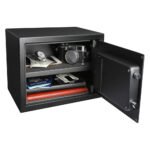 Oka Electronic Digital Fire and Theft Resistant Safe with Combination Lock and Fingerprint (Biometric Lock) 25 * 35 * 25 CM / 10.3 kg – Model 44B20 - Image 2