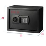 Oka Electronic Digital Fire and Theft Resistant Safe with Combination Lock 25 * 35 * 25 CM / 10.3 kg – Model 44E20 - Image 5