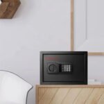 Oka Electronic Digital Fire and Theft Resistant Safe with Combination Lock 25 * 35 * 25 CM / 10.3 kg – Model 44E20 - Image 7