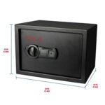 Oka Electronic Digital Fire and Theft Resistant Safe with Combination Lock and Fingerprint (Biometric Lock) 25 * 35 * 25 CM / 10.3 kg – Model 44B20 - Image 5