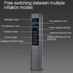 Cordless Air Compressor and Pump for Cars, Bikes and Motorcycles / Model BXX10 - Image 6