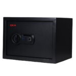 Oka Electronic Digital Fire and Theft Resistant Safe with Combination Lock and Fingerprint (Biometric Lock) 25 * 35 * 25 CM / 10.3 kg – Model 44B20