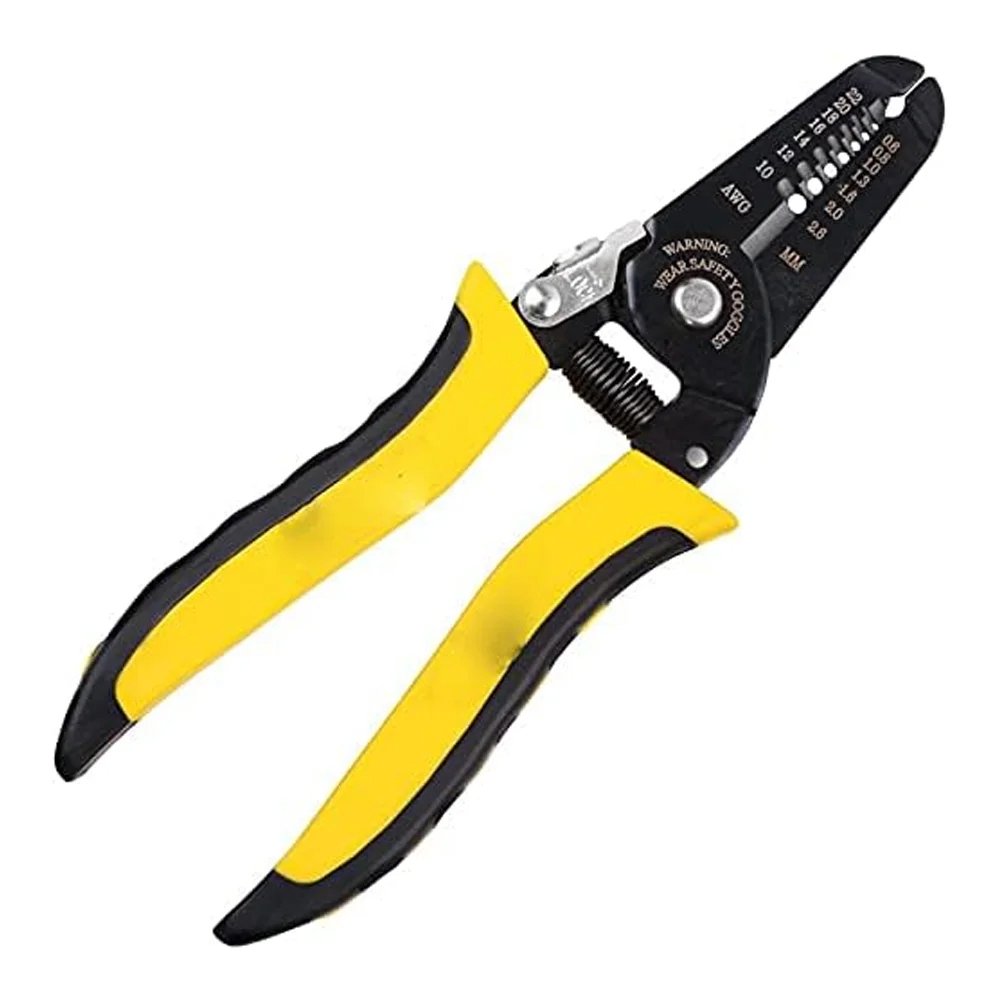 التلاتهفغتقعالتب Multi-functional cable stripper for stripping wires / Model GGF10 – Yellow Color - Image 1