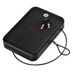 Oka Electronic Digital Fire and Theft Resistant Safe with Combination Lock 6.6 * 21.9 * 29.4 CM / 2.5 kg – Model 99A10 - Image 2