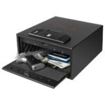 Oka Electronic Digital Fire and Theft Resistant Safe with Combination Loc 13.5 * 30.4 * 25.4 CM / 5.9 kg – Model 55E20 - Image 3