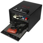 Oka Electronic Digital Fire and Theft Resistant Safe with Combination Lock and Fingerprint (Biometric Lock) 20.0 * 30.4 * 25.4 CM / 7.8 kg – Model 55B30 - Image 4