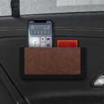 ⁦منظم وكراتة للسيارة متعدد الوظائف لتنظيم الرخصة وجميع الكروت الشخصية / موديل LKB50 – لون بني⁩ - الصورة ⁦2⁩