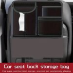 Multifunctional Car Back Seat Storage Bag Organizer / Model RRE10 – Black Color - Image 2