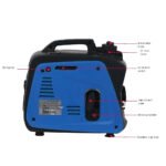 Gasoline generator in the case of power outage – 800 watts / Model XYG950i - Image 3