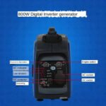 Gasoline generator in the case of power outage – 800 watts / Model XYG950i - Image 4