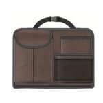 Multifunctional Car Back Seat Storage Bag Organizer / Model RRE10 – Brown Color