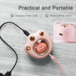Electric Hand Warmer for Kids Model YS01 Pink - Image 2