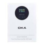 Oka Power Inverter to operate home appliances in case of power outage or solar energy 6200 VA - 6200 W / Model Oka - 6200P