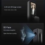 ⁦قفل بوش الذكي كالون مناسب لجميع الأبواب يعمل بالبصمة وكلمة المرور والمفتاح والشفرة ويمكن التحكم به من خلال الجوال / موديل FU8⁩ - الصورة ⁦3⁩