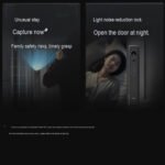 ⁦قفل بوش الذكي كالون مناسب لجميع الأبواب يعمل بالبصمة وكلمة المرور والمفتاح والشفرة ويمكن التحكم به من خلال الجوال / موديل FU8⁩ - الصورة ⁦7⁩