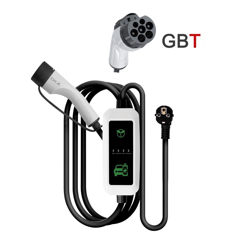 13 Oka Portable High-Quality GBT (EV Charger)5m – 16 Amp 3.5kW – Model/ D16A - Image 1