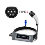 Oka Portable Electric Vehicle (EV) Charger TYPE2, Dustproof and Water Spray Resistant, 32 Amp, 7Kw