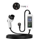 شاحن اوكا للسياراة الكهربائية محمول عالي الجودة TYPE1 (EV Charger) – بقوة 16 أمبير 3.5 كيلو وات – موديل/ D16A