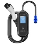 Oka Portable Electric Vehicle Charger (EV Charger) TYPE2 Dustproof and Water Spray Proof Wi-Fi 32A 7kW / Model TAP 32 - Image 3