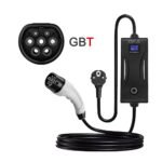 شاحن أوكا المحمول للسيارات الكهربائية (شاحن EV) GBT مقاوم للغبار ورذاذ الماء، 16 أمبير، 3.5 كيلو واط / Mode2 Portable