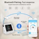 Universal Smart Thermostat for Remote Control of Air Conditioner with Color Backlight LCD Display and Temperature and Humidity - Image 2