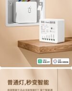 Smart unit to convert traditional electrical switches into a smart control system that allows easy remote management of lighting and appliances via mobile phone. Model B20