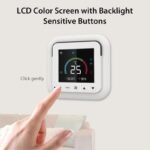 Universal Smart Thermostat for Remote Control of Air Conditioner with Color Backlight LCD Display and Temperature and Humidity - Image 4