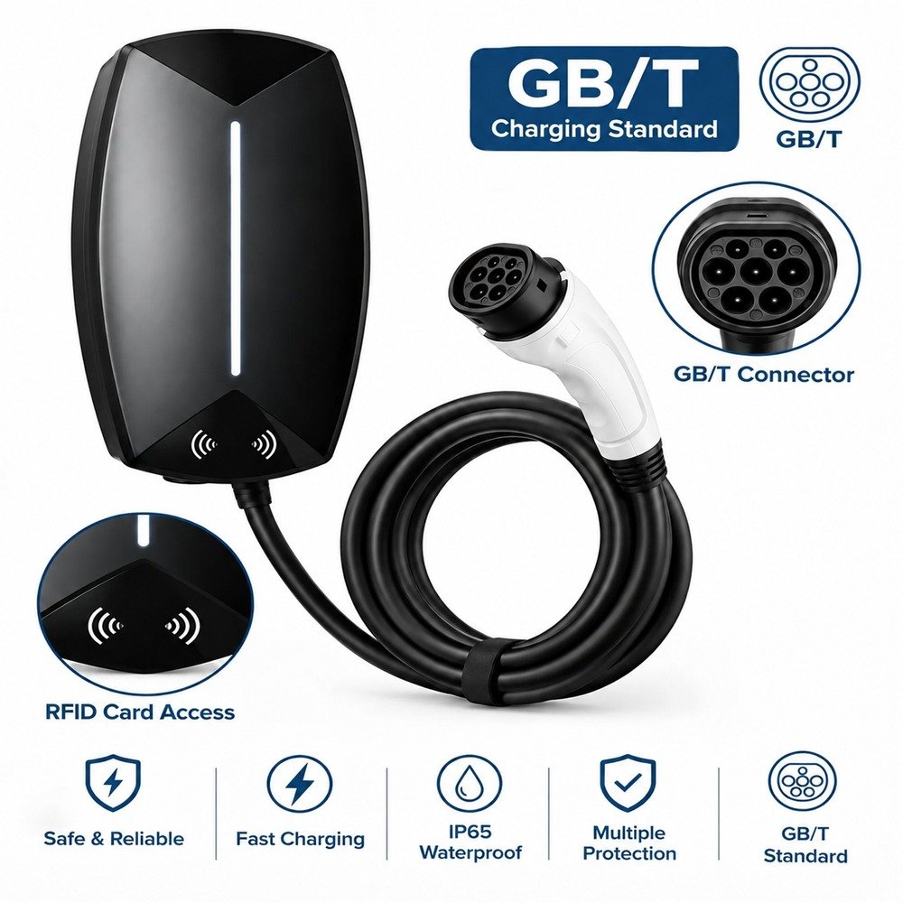 FGDFDGSSSSSSSS Oka AC charging station, 11 kW, 16A, supporting Wi-Fi and the GB/T protocol. - Image 1